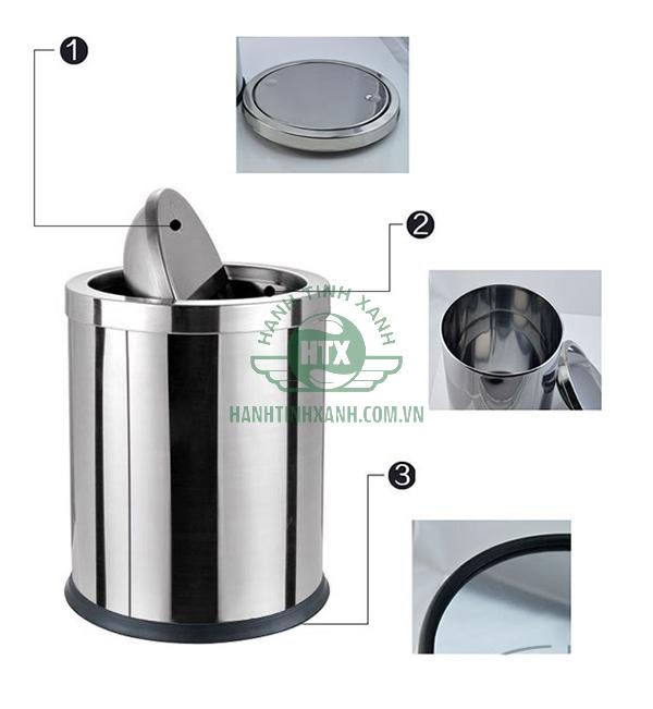 Những loại thùng rác inox mà bạn nên mua