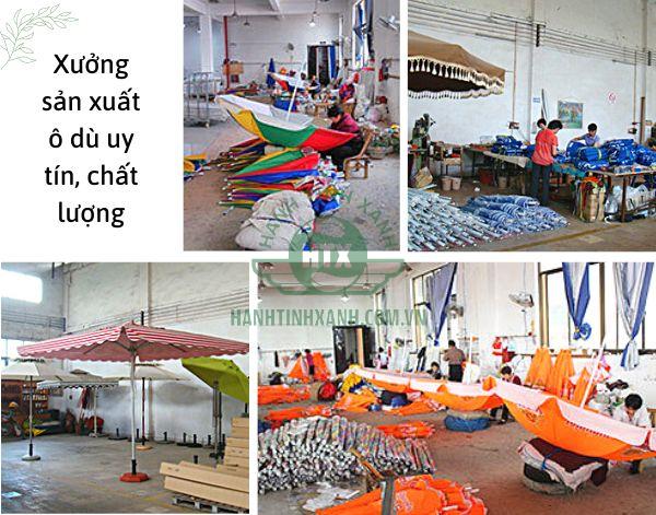 Tìm đến các xưởng sản xuất ô dù uy tín để mua đảm bảo chất lượng, giá rẻ