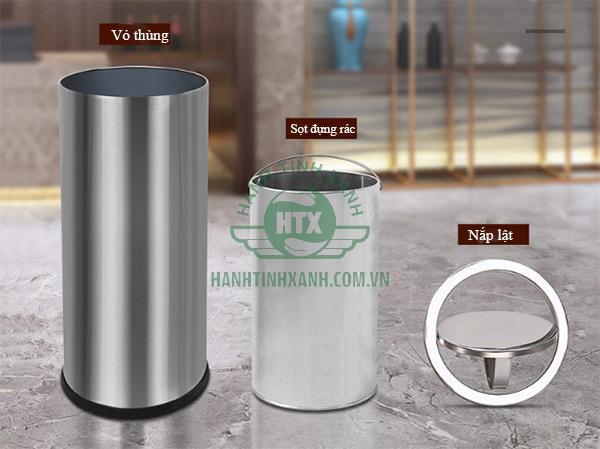 Nhận biết thùng rác Inox chất lượng