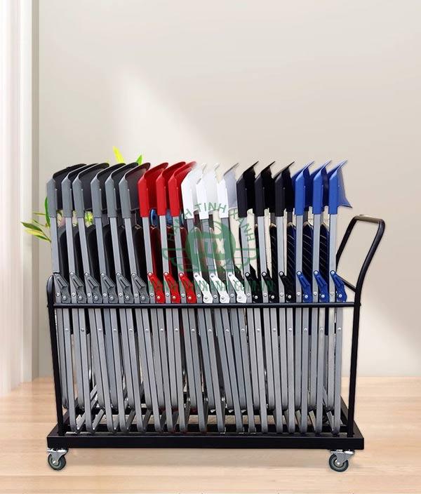 Xe đẩy ghế không xếp chồng được