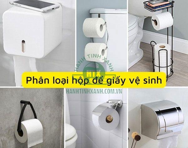 Phân loại hộp để giấy vệ sinh