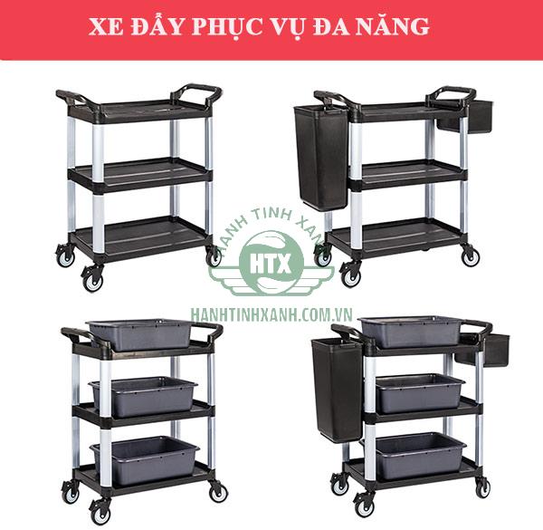 Mẫu xe dọn bàn ăn đa năng