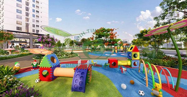Trang thiết bị khu vui chơi trong nhà trường