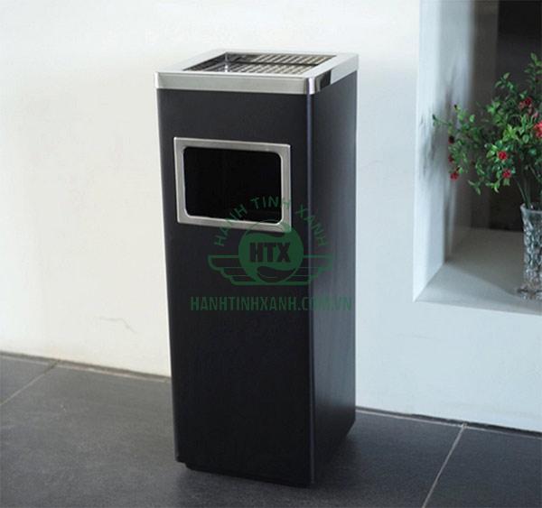 Thùng rác gạt tàn hình chữ nhật