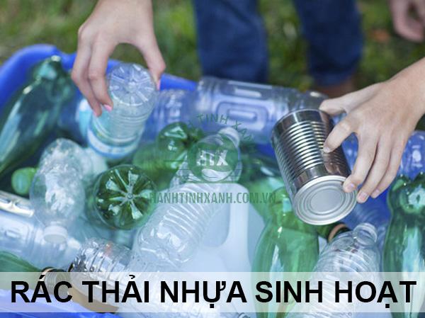 Rác thải nhựa là một trong những loại rác sinh hoạt phổ biến nhất