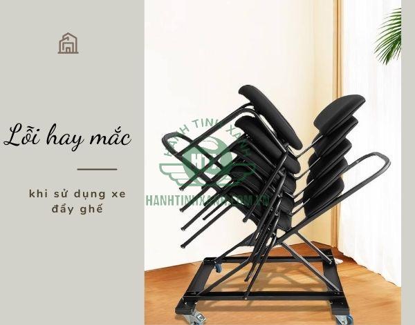 Tham khảo ngay các lỗi nhân viên thường mắc khi sử dụng xe đẩy ghế