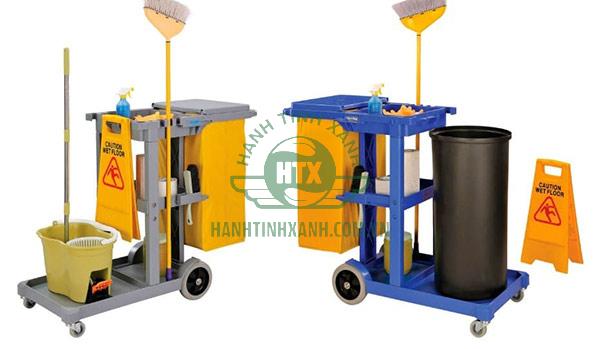 Những mẫu xe đẩy làm vệ sinh công nghiệp dễ sử dụng nhất