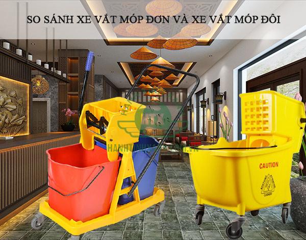 Giữa xe vắt móp đơn và đôi, loại nào tiện lợi hơn?