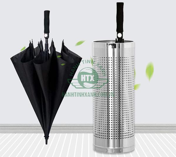 Mẫu sọt chứa ô dù bằng inox dễ sử dụng