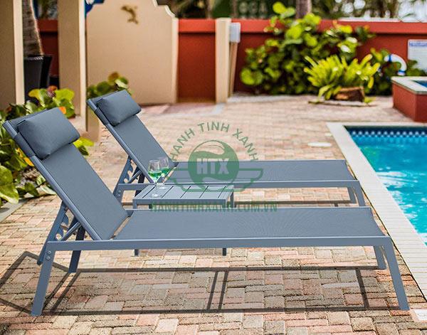 Khách hàng không thích sử dụng ghế hồ bơi không nệm vì chúng thiếu êm ái