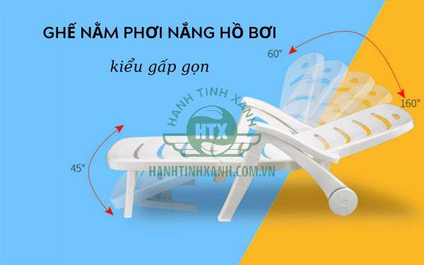 Ghế nhựa hồ bơi giá rẻ phải chăng