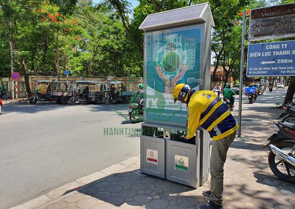 Sử dụng thùng rác quảng cáo sao cho hiệu quả?