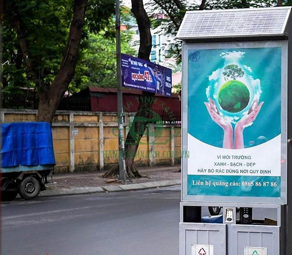 Sử dụng thùng rác quảng cáo sao cho hiệu quả?