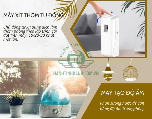 Sự khác biệt của máy xịt thơm và máy tạo độ ẩm