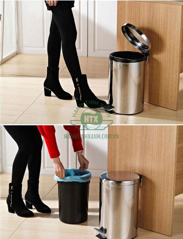 tăng tuổi thọ thùng rác inox