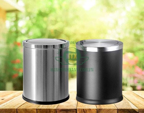 Thùng rác nắp lật cho phòng khách