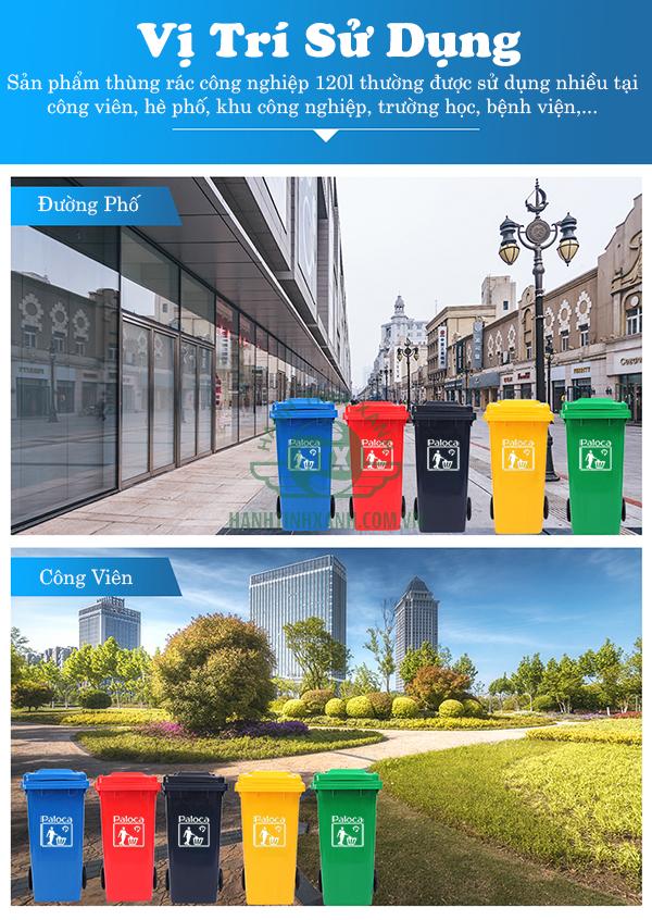 Tiêu chuẩn chọn và sử dụng thùng rác nhựa công cộng