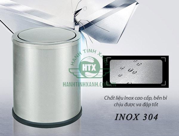 Chất liệu Inox 304 bền bỉ, chống hoen gỉ