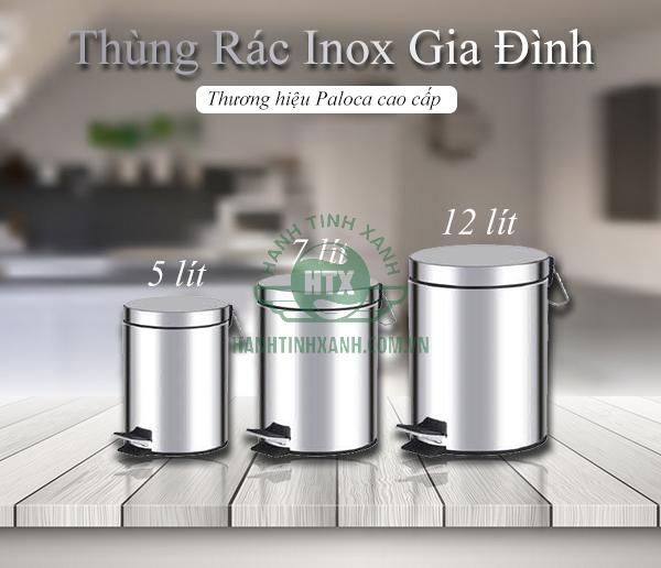 Gia đình nên chọn thùng rác inox hay thùng rác nhựa?