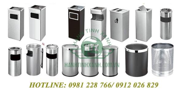 Tổng kho phân phối thùng rác Inox Hành Tinh Xanh