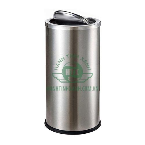 Nên dùng thùng rác inox hay thùng rác thép sơn tĩnh điện?