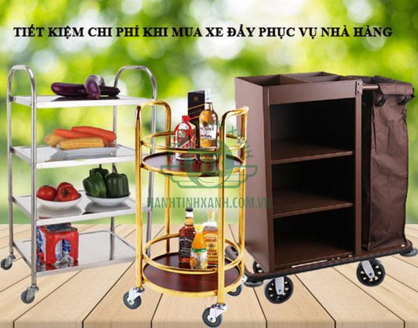 Mẹo hay giúp tiết kiệm chi phí khi mua xe đẩy phục vụ nhà hàng