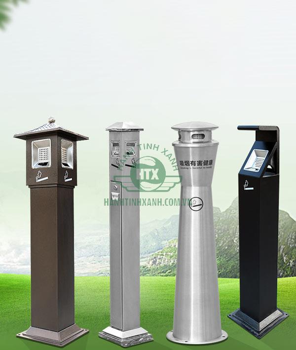 Mỗi 1 loạt chất liệu cây gạt tàn lại có những ưu điểm riêng