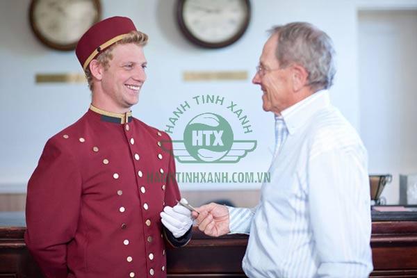 Bellman được nhận tiền tips từ khách hàng
