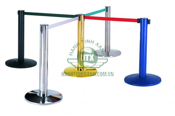 Cột chắn inox dây căng 