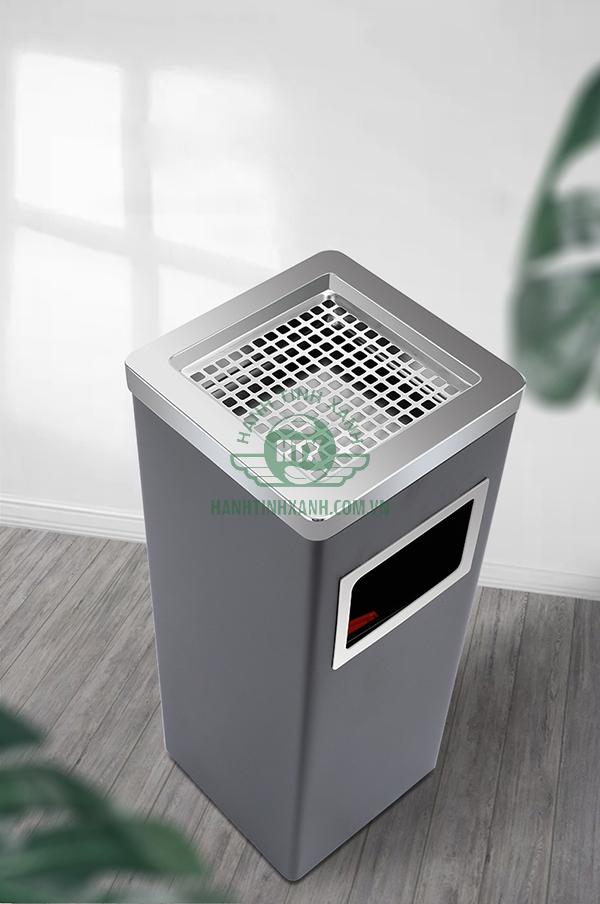 Ưu điểm của thùng rác inox gạt tàn