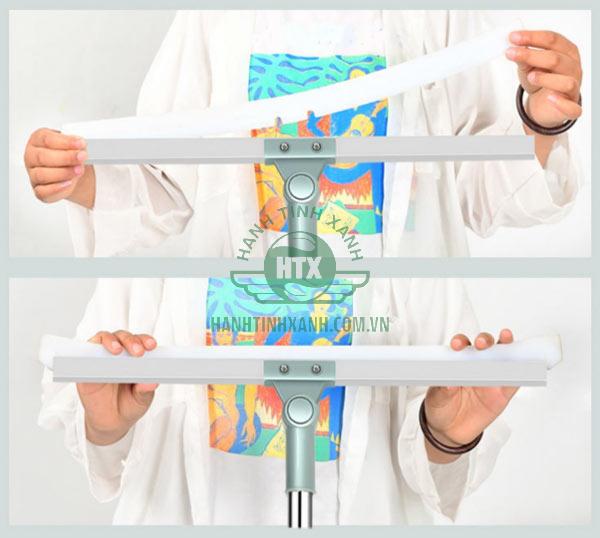 Tháo và lắp lưỡi gạt sàn