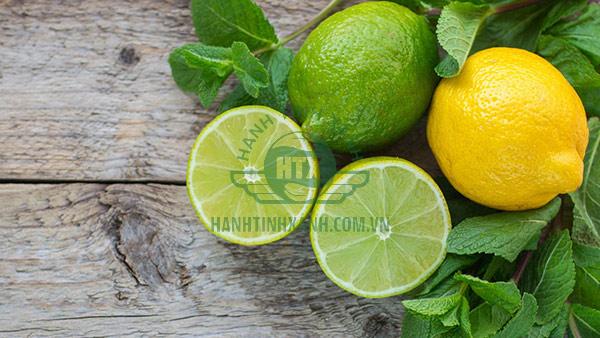 Chanh tẩy vết hoen gỉ tốt