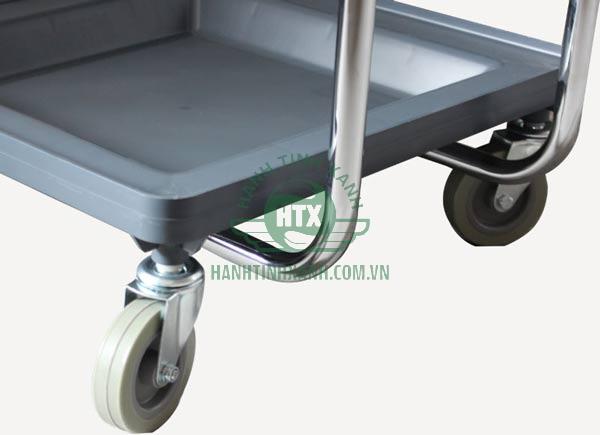 Xe vận chuyển khay rack kém chất lượng nhanh xuống cấp, hỏng hóc