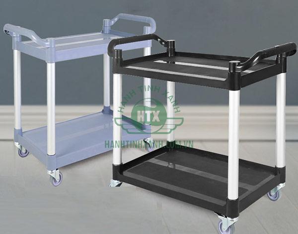 Xe đẩy thức ăn nhà hàng bằng nhựa - hàng nhập khẩu