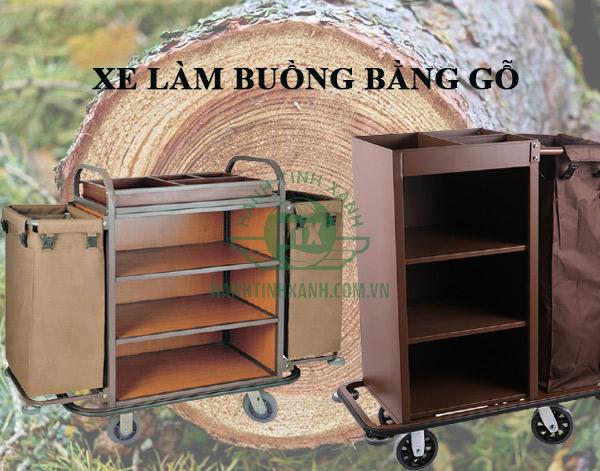 Xe đẩy gỗ có trọng lượng nặng