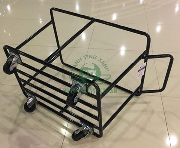 Tham khảo kết cấu khung thép phun sơn trên xe giặt là