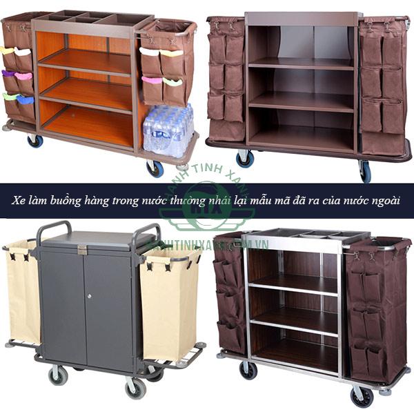 Mẫu mã xe làm buồng trong nước không có sự mới mẻ, thường làm lại kiểu dáng xe nhập khẩu