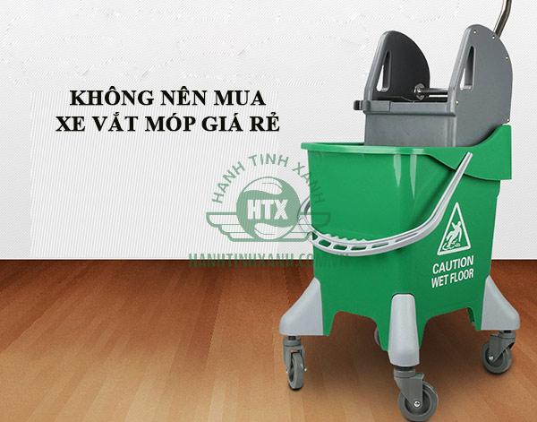 Không nên mua xe vắt móp giá rẻ vì chúng hay hỏng hóc