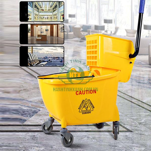 Xe vắt móp hay còn gọi là xe vắt nước lau sàn