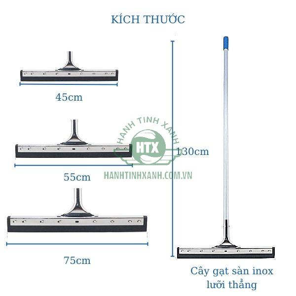 Kích thước cây gạt sàn