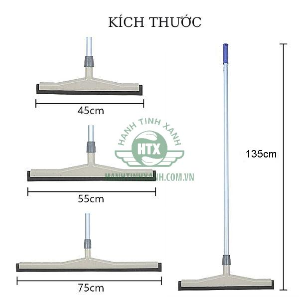 Kích thước cây gạt sàn