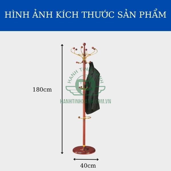 Kích thước cây treo quần áo trong phòng