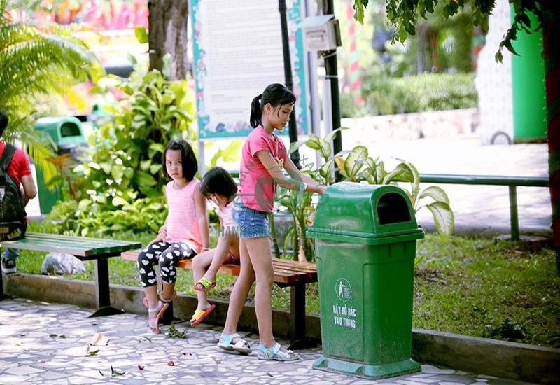 Đại lý bán thùng rác nhựa composite tại Bình Phước