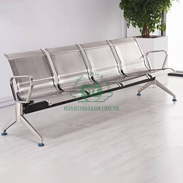 Ghế băng chờ inox loại 4 chỗ phổ biến được ưa chuộng hiện nay