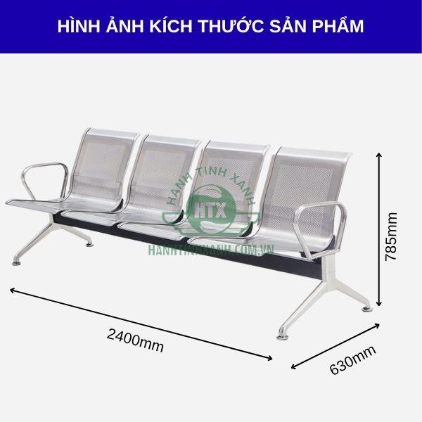 Chi tiết kích thước ghế phòng chờ