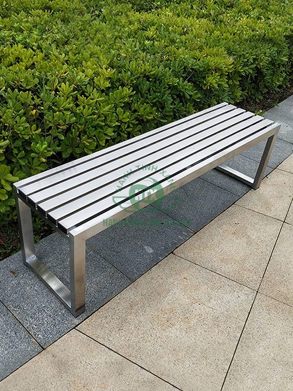 Ghế băng công viên bằng inox 304