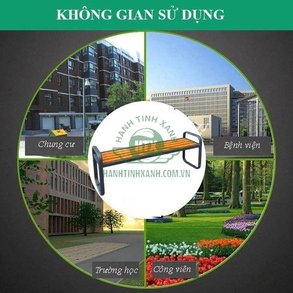 Mẫu ghế phù hợp với mọi không gian xanh