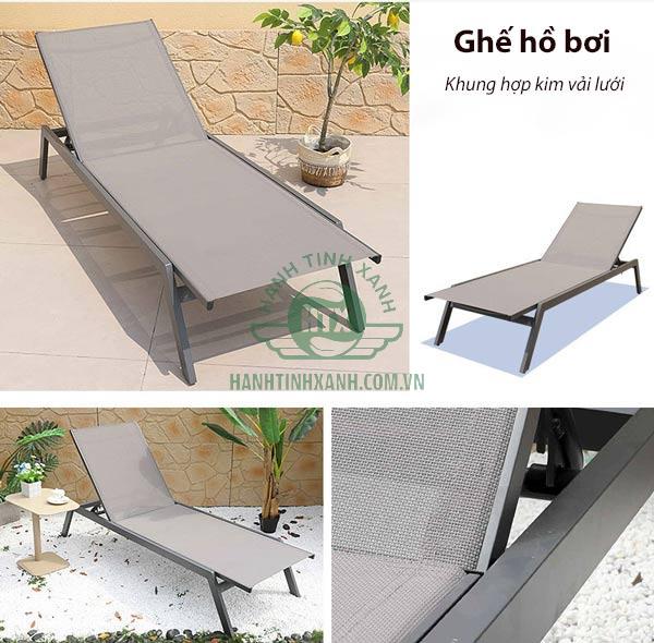 Thiết kế linh hoạt giúp ghế vải lưới sử dụng được nhiều không gian