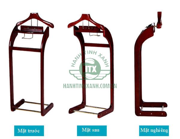 Thiết kế các góc của cây treo đồ vest