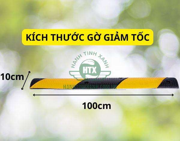 Thông số kích thước gờ giảm tốc để bạn tham khảo